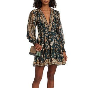 Ulla Johnson Capsule Collection Rosetta Floral Mini Dress